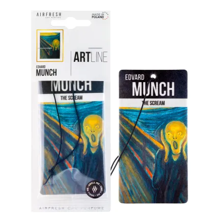 Munch Krzyk - ArtLine Zawieszki do auta, zapachy inspirowane